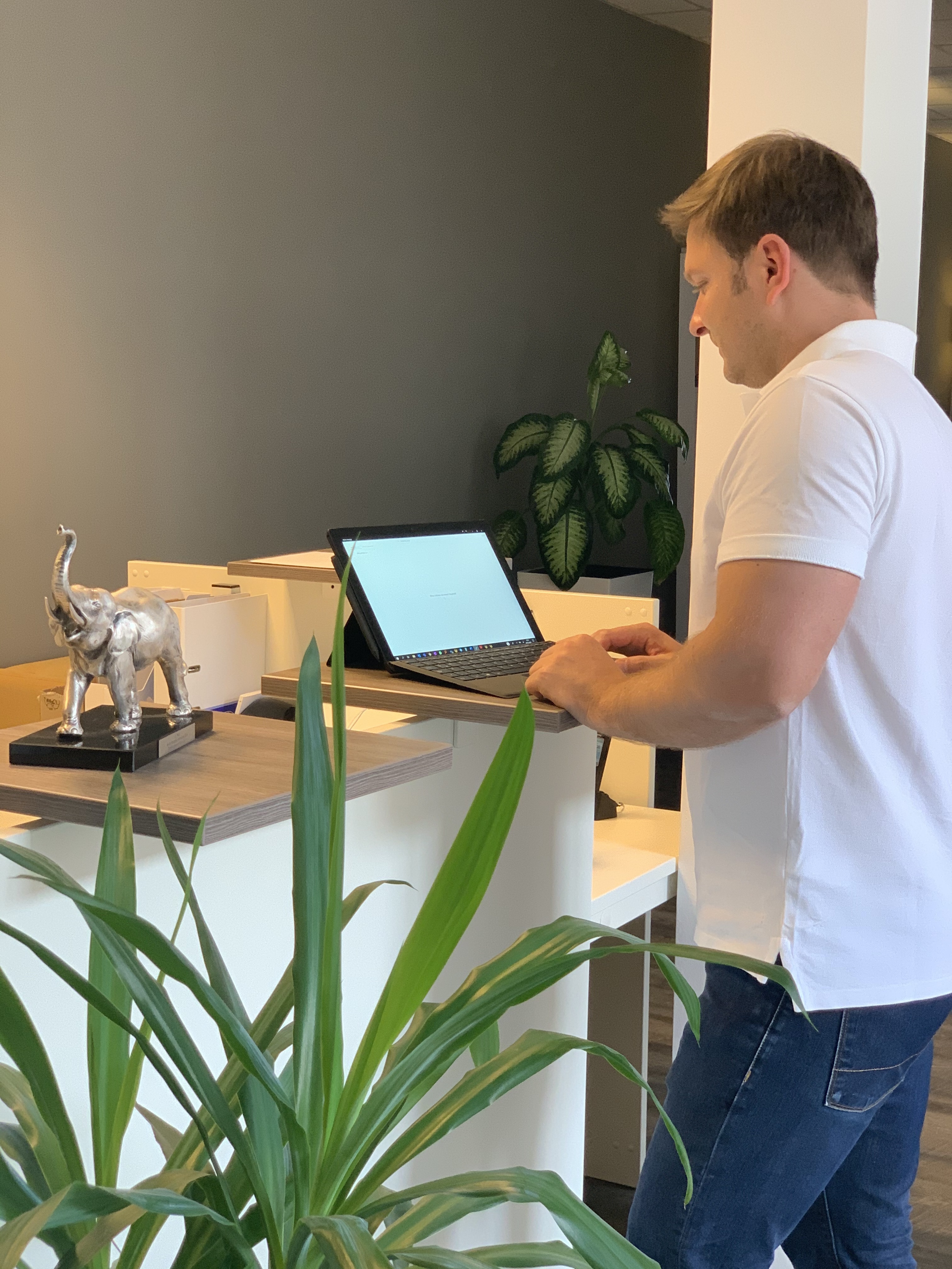 Arbeitsalltag im Büro